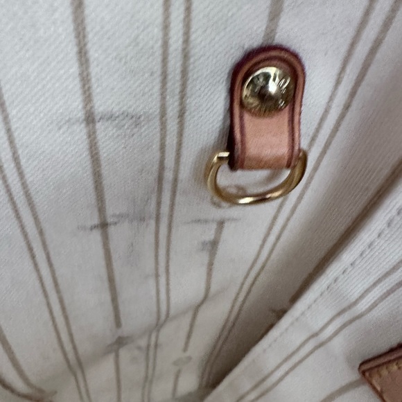 Louis Vuitton never full MM Damier Azur - Picture 8 of 15